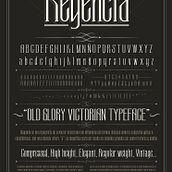 Regencia Font. Un proyecto de Tipografía de Eric Bertó - 02.01.2018