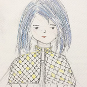 Autorretrato. Pintura projeto de Gabriela Arias Pazmiño - 02.01.2018