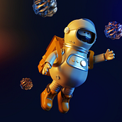 Space. Art Direction, Design, Character Design, and Traditional illustration project by Juan Afanador - 01.02.2018
