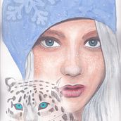 Mi Proyecto del curso: Chicatigre. Traditional illustration project by evai1 - 01.02.2018