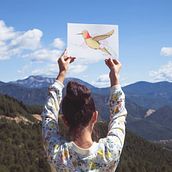Libertad, el colibrí.. Traditional illustration project by The Wild Rocks - 01.03.2018