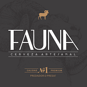Identidad: Cerveza FAUNA. Un proyecto de Br, ing e Identidad, Diseño, Diseño gráfico y Publicidad de Roberto Matías Carió - 03.01.2018
