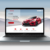 Toyota Redesign. Un progetto di Web development, Graphic design, Web design e UX / UI di Fernando Montezuma - 04.01.2018