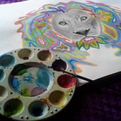 Mis primeros intentos con acuarelas :) . Design, Traditional illustration, and Painting project by Magda Sotelo - 01.04.2018