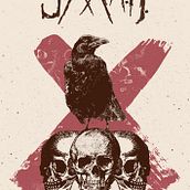 Sixx A.M - Cartelismo ilustrado. Projekt z dziedziny Trad, c i jna ilustracja użytkownika Cristhian Lopez - 11.01.2018