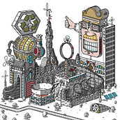 Javier Arrés Visual Toy (Gif ). Un proyecto de Animación e Ilustración tradicional de Javier Arrés - 08.01.2018