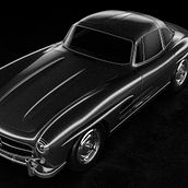 Mercedes 300 SL. 3D, and Animation project by mariogonzalez3dartist - 01.09.2018