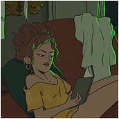 Serie Habitaciones. IV. Un proyecto de Diseño de personajes e Ilustración tradicional de Marta Fernández - 10.01.2018