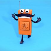 Mi Proyecto del curso: Diseño de personajes y Animación 3D - Happy Radio!. Projekt z dziedziny 3D i Animacja użytkownika Robert Nieves Teruel - 11.01.2018