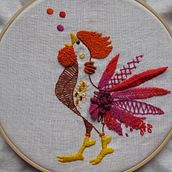 Mi Proyecto del curso: Técnicas de bordado: ilustrando con hilo y aguja . Arts, and Crafts project by Alicia Mayo - 02.13.2018