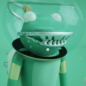 Mi Proyecto del curso: Diseño de personajes en Cinema 4D: del boceto a la impresión 3D. Un progetto di 3D, Design di giocattoli, Character design e Graphic design di Dennis Rocha - 11.01.2018