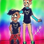 Kiko Y Joe . Comic, Design, Character Design, and Traditional illustration project by Kike Da Camara - 10.02.2016