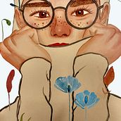 Mi Proyecto del curso: Retrato ilustrado en acuarela. Een project van Traditionele illustratie van Fátima Expósito Ramírez - 19.01.2018
