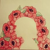 Rose - watercolor. Traditional illustration, and Painting project by Amanda Aliaga Barba - 10.21.2014