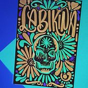 La Bikina. Un projet de Design , Illustration traditionnelle, Lettering, Peinture, T , et pographie de Jacqueline Murrieta - 17.01.2018