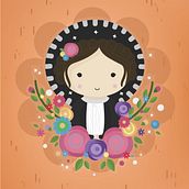 Muñecas Mexicanas. Un projet de Design , Conception de personnages, Illustration traditionnelle et Illustration vectorielle de Jacqueline Murrieta - 17.01.2018