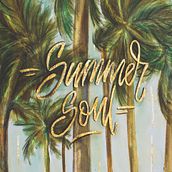 Summer soul. Un projet de Design , Illustration traditionnelle, Lettering, Peinture, T , et pographie de Jacqueline Murrieta - 17.01.2018