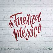 #Fuerzamexico. Un projet de Design , Conception de personnages, Illustration traditionnelle, Illustration vectorielle, Lettering, T , et pographie de Jacqueline Murrieta - 17.01.2018