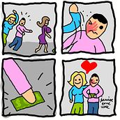 Ouuhh. Comic, Design, Graphic Design, and Traditional illustration project by Javier Eme Uve - 01.10.2018