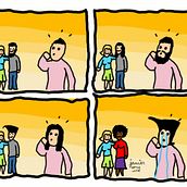 :) / :) / :) / :(. Comic, Design, Graphic Design, and Traditional illustration project by Javier Eme Uve - 01.17.2018