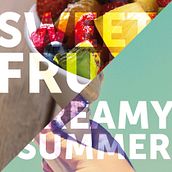 Sweet Fruit & Creamy Summer - Case Design. Product Design, Graphic Design, Vector Illustration, and Photo Retouching project by Amanda Aliaga Barba - 07.29.2015