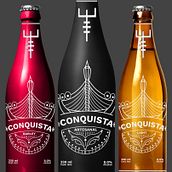 Mi Proyecto del curso: Branding y Packaging para una Cerveza Artesanal. Br, ing, Identit, Design, Product Design, Graphic Design, Traditional illustration, and Naming project by Luis Barajas - 12.15.2017