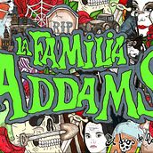 Merchandising oficial de La Familia Adams una comedia musical  . % Javier Navarro Romero tarafından hazırlanan Sanat Yönetmenliği, Ürün Tasarımı, Geleneksel illüstras, Ve on projesi - 01.19.2018