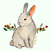 Bunny cruelty free! . Een project van Traditionele illustratie van Viviana Acuña - 25.01.2018