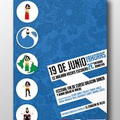 CARTELERÍA PARA EL GRUPO DALAZAN. Design gráfico projeto de Eva revuelta - 27.01.2018