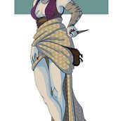 Diseño de personajes. Character Design project by Sara Moska - 11.22.2017