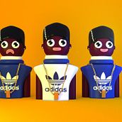 Pickaninny Blind. 3D, and Character Design project by Iczan Alvarado Duarte - 01.29.2018