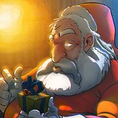 SANTA . Un proyecto de Ilustración tradicional de Fernando Ramírez Alonso - 10.01.2018