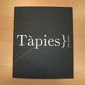 DISEÑO CATÁLOGO. Antoni Tapies. arte contemporáneo.. Fine Arts, Editorial Design, Graphic Design, T, and pograph project by Manuel J. Morente Morente - 01.31.2018