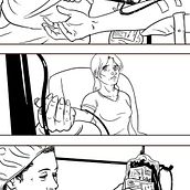 Storyboard para ESCAC Films. Film, Film, Video, TV, Comic, and Traditional illustration project by Marr - 04.01.2016