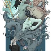 Portfolio 2017. Fine Arts, Comic, Character Design, Traditional illustration, and Painting project by Ángel Zamorano - 02.01.2018