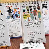 Diseño de Calendarios 2018 con mis ilustraciones.. Traditional illustration project by nella gatica - 02.01.2018