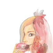 Retrato ilustrado. Un proyecto de Ilustración tradicional de Ruth de la Rosa García - 19.01.2018