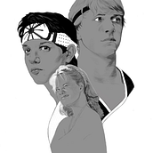 Karate kid. Un proyecto de Ilustración tradicional de Lean_Stefani - 02.02.2018