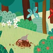 Pasatiempos. Character Design, Editorial Design, and Traditional illustration project by Maria Monsonet - 11.15.2016