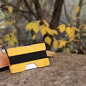 Vica Wallet, Carteras mínimas en madera y piedra. Product Design project by Vica Alfaro González - 02.04.2018