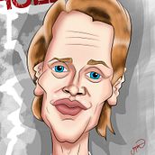 macaulay culkin caricature. Graphic Design, and Traditional illustration project by Jonathan Pinzon Bohorquez - 02.05.2018
