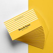 Bees & Trees. Un progetto di Br, ing, Br, identit, Graphic design e Tipografia di Paula Mastrangelo - 20.02.2018