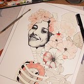 Autorretrato. Un proyecto de Ilustración tradicional de raquel de castro muñoz - 05.02.2018