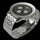 BREITLING NAVITIMER - watch . 3D, Desain, Desain Perhiasan, Dan Desain Produk proyek oleh Diego Ortega Palacios - 02.05.2018