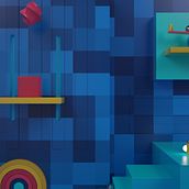 Animación intro Personal "Fernando Ríos". 3D, and Animation project by Oscar Fernando De Jesús Ríos - 02.07.2018