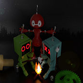Mi Proyecto del curso: Introducción al Diseño y Modelado 3D con Blender. 3D project by Manuel Sanchez - 02.09.2018
