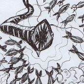Caótico sentir a boli bic. Un progetto di Belle arti e Illustrazione tradizionale di Mireya Quesada - 08.02.2018