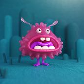 Stupid Friends. Un projet de 3D, Direction artistique, Conception de personnages et Illustration traditionnelle de Albert Carruesco - 09.02.2018