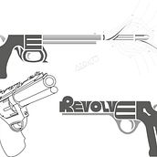 Revolver. Vector Illustration, and Graphic Design project by Mora Adrico - 02.09.2018