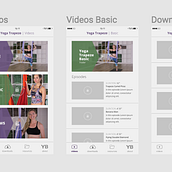 YogaTrapeze App. UX / UI project by ana vilar - 02.11.2018